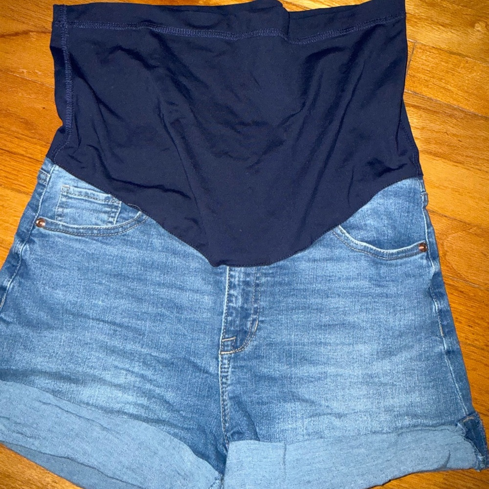 Pinkblush Maternity Denim Shorts
